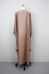 Rainbow Shimmer Kaftan 2, Dusty Pink