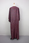 Rainbow Shimmer Kaftan 2, Maroon