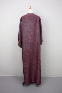 Rainbow Shimmer Kaftan 2, Maroon