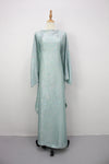 Rainbow Shimmer Kaftan 2, Mint Green