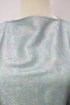 Rainbow Shimmer Kaftan 2, Mint Green