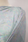 Rainbow Shimmer Kaftan 2, Mint Green