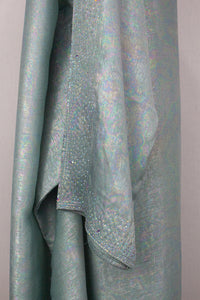 Rainbow Shimmer Kaftan 2, Mint Green