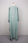 Rainbow Shimmer Kaftan 2, Mint Green