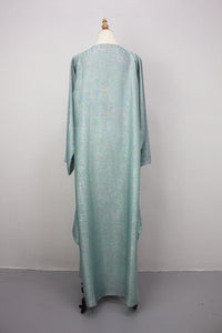 Rainbow Shimmer Kaftan 2, Mint Green