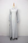 Rainbow Shimmer Kaftan 2, White