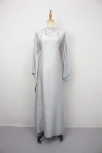 Rainbow Shimmer Kaftan 2, White