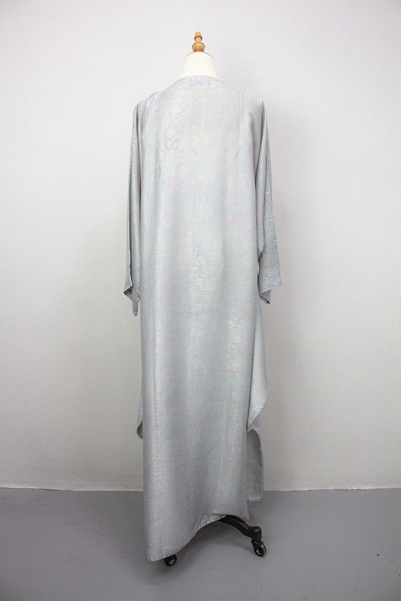 Rainbow Shimmer Kaftan 2, White