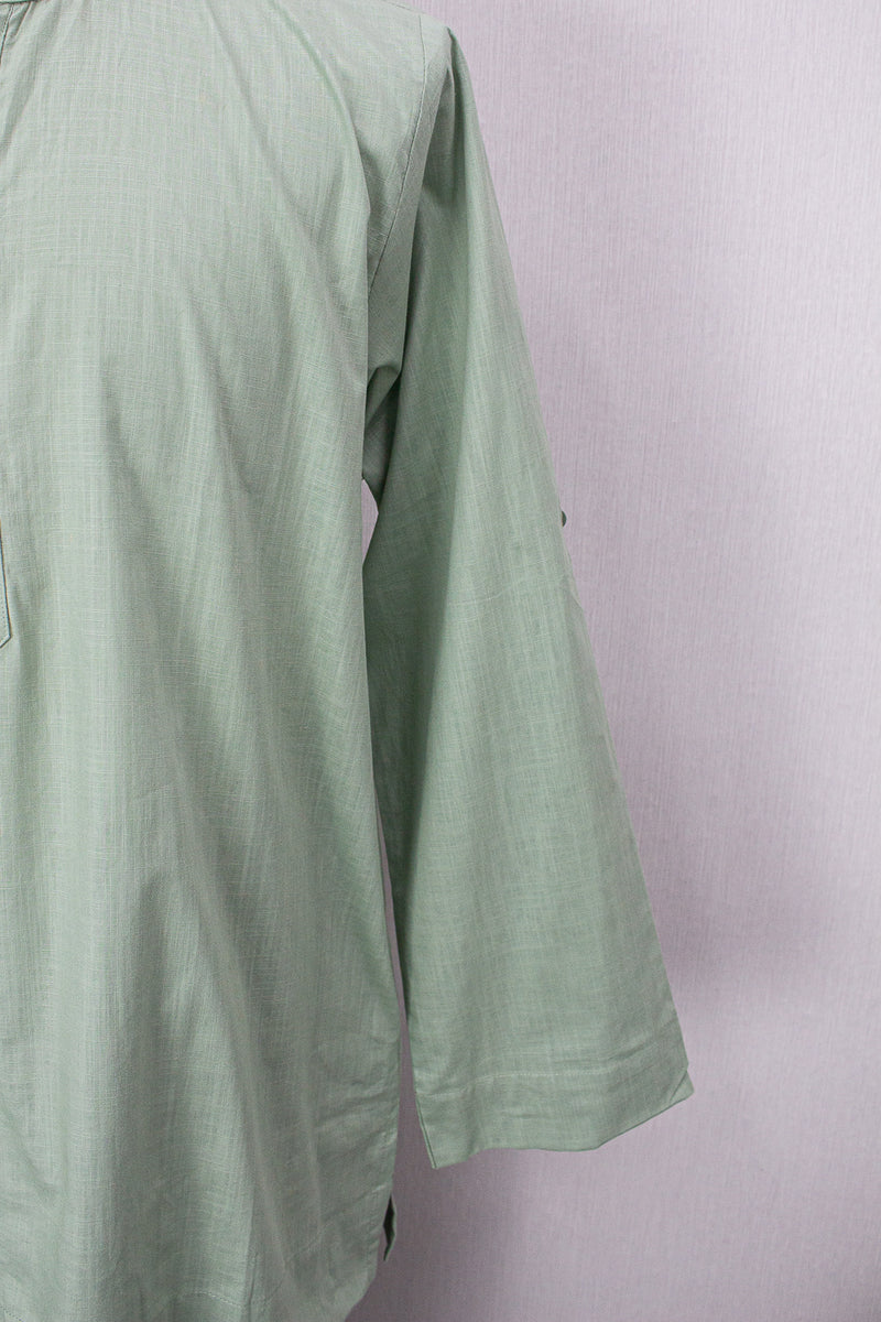 Riyaz Kurta Men in Mint Green