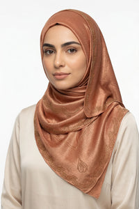 Square Scarf - Rose Gold