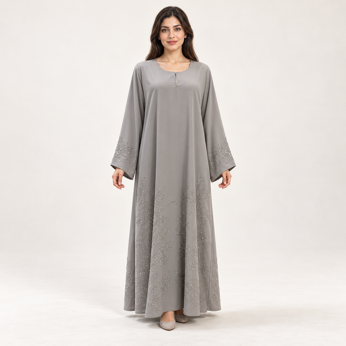 TT04 - Abaya Rumia U neck