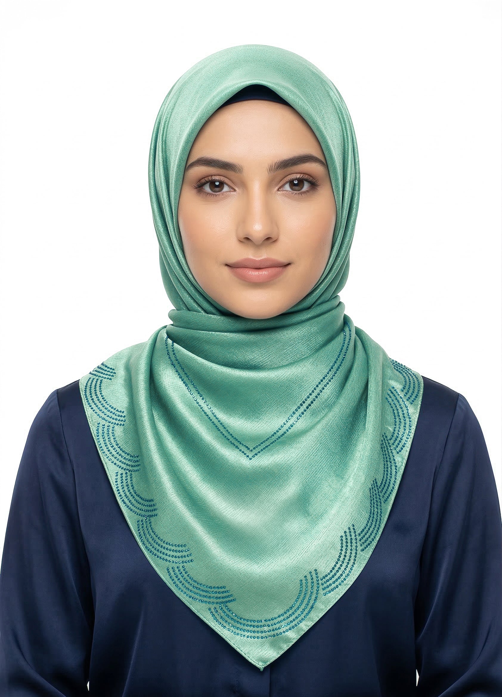Square Scarf - Sage