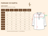 Farhan V2 Kurta Men, Black