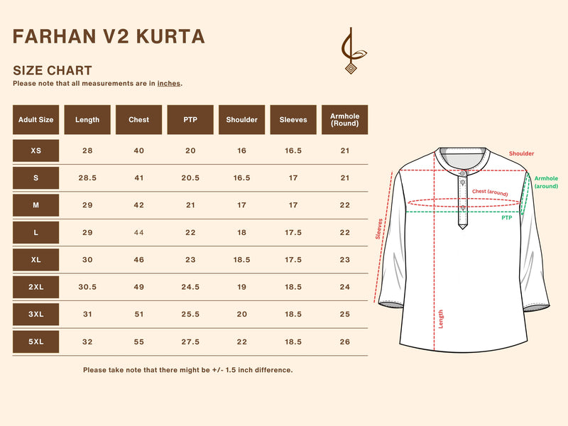 Farhan V2 Kurta Men, Black