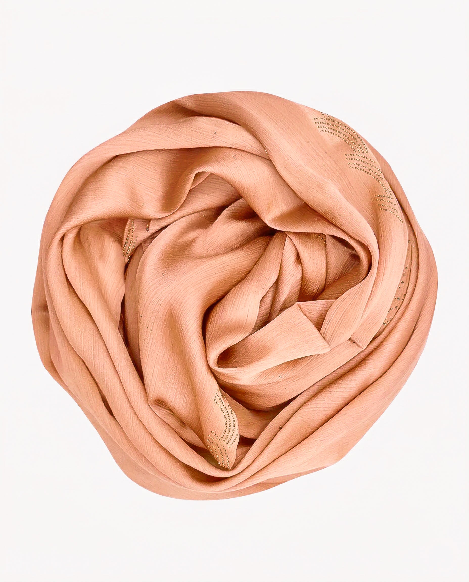 Square Scarf - Peach