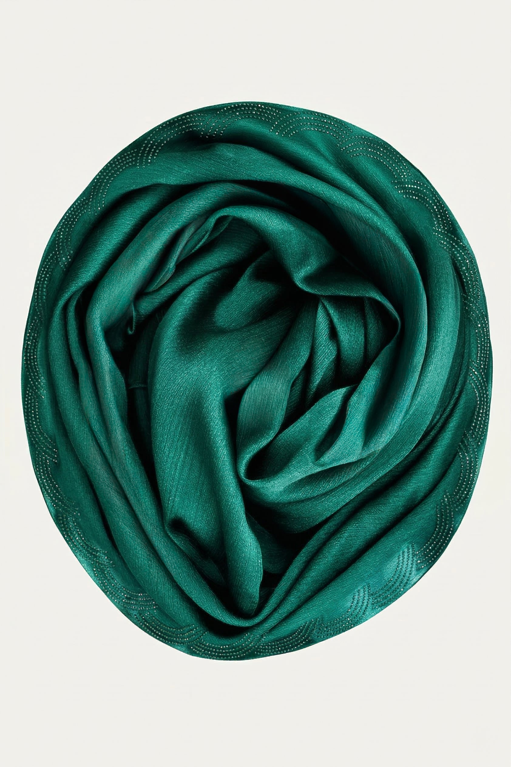 Square Scarf -  Emerald