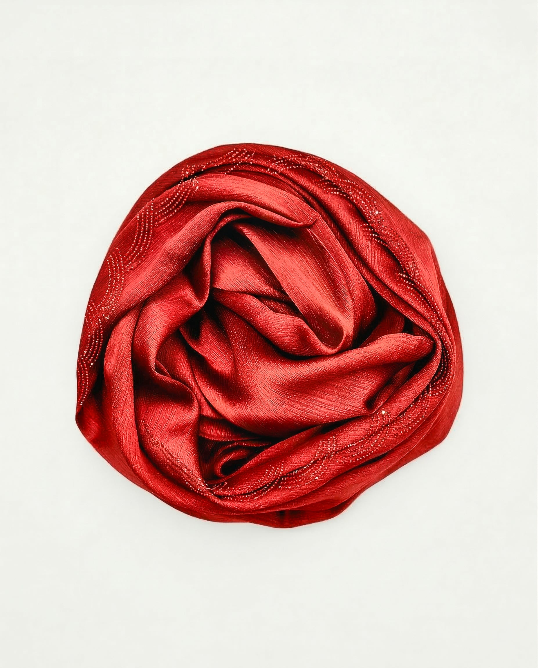 Square Scarf - Red