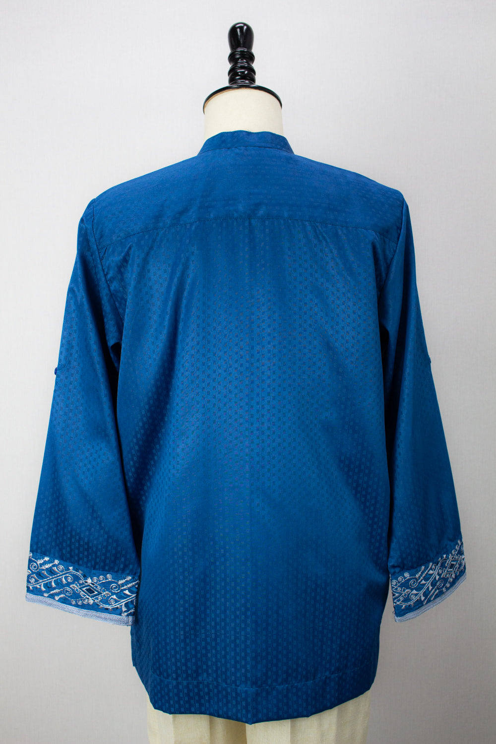 Zipper Kurta - Blue