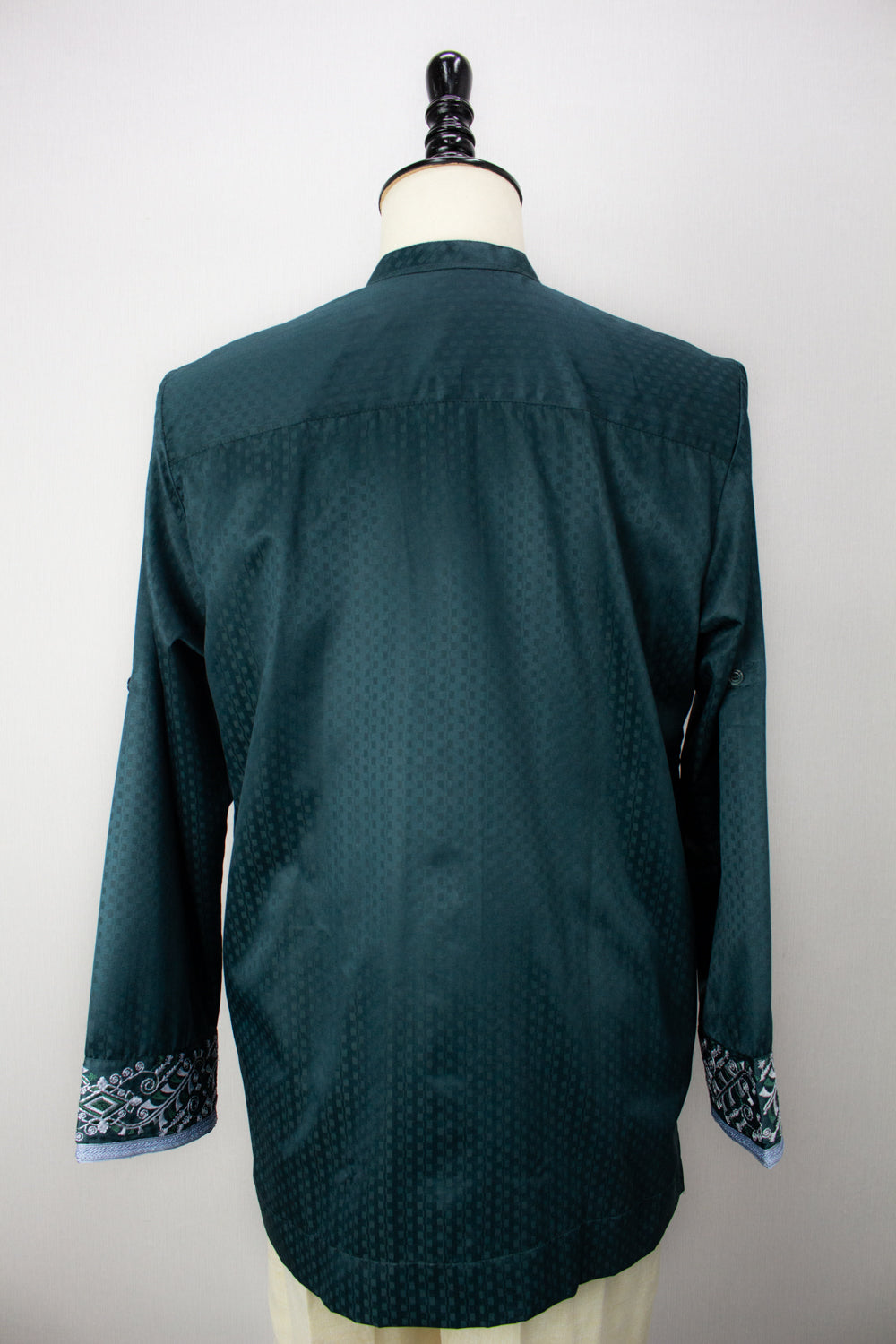 Zipper Kurta - Emerald