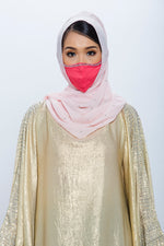 Persian Half Bling Mask - Pink