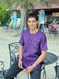 Razaq Kurta-Purple