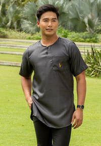Razaq Kurta - Dark Grey