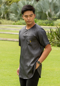 Razaq Kurta - Dark Grey