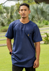 Razaq Kurta- Navy