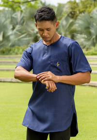 Razaq Kurta- Navy